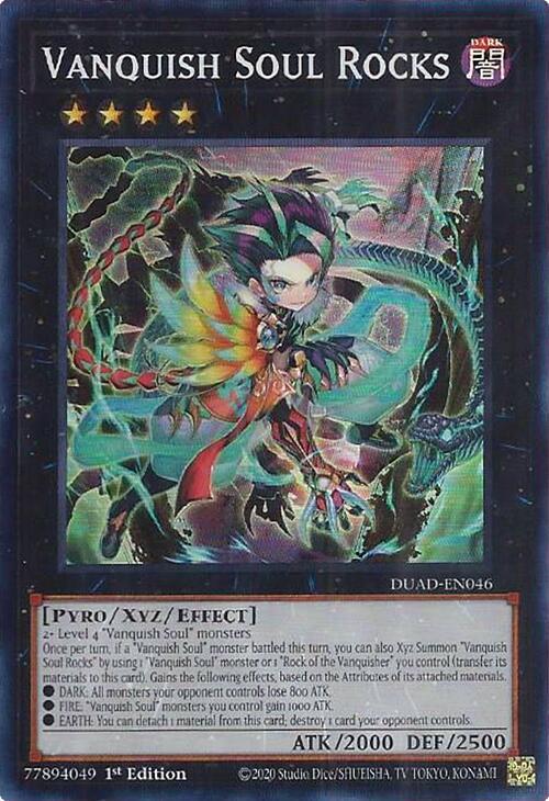 Vanquish Soul Rocks DUAD-EN046 card from Duelist's Advance