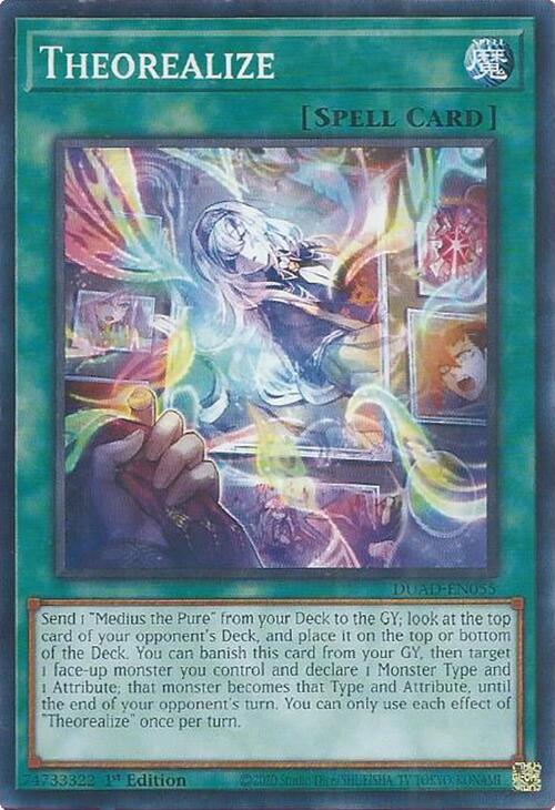 Theorealize DUAD-EN055 card from Duelist's Advance