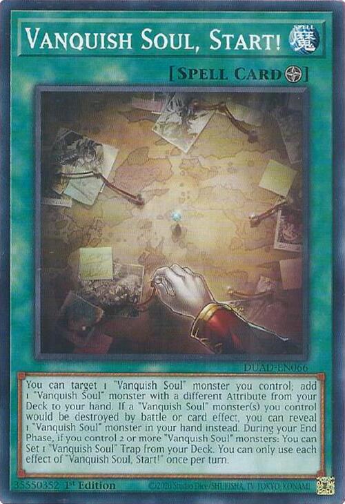 Vanquish Soul, Start! DUAD-EN066 card from Duelist's Advance