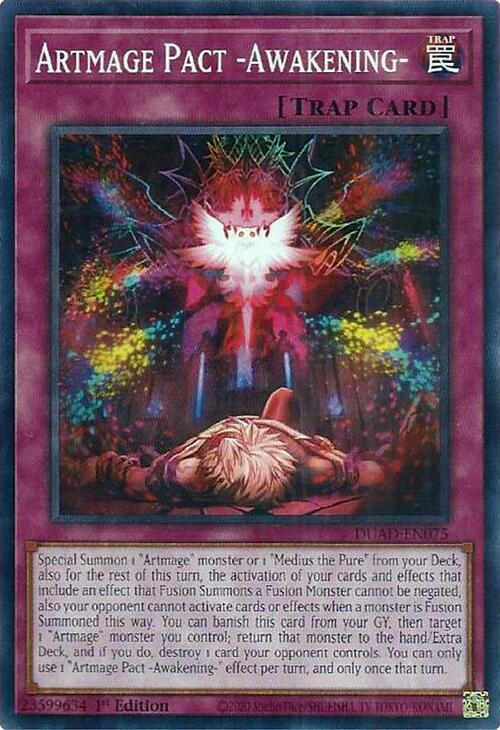Artmage Pact -Awakening- DUAD-EN075 card from Duelist's Advance
