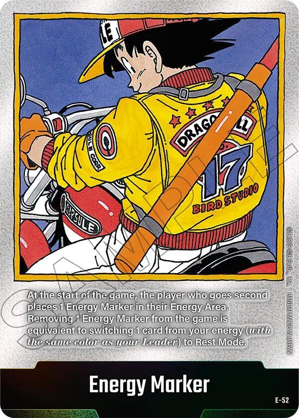 Energy Marker E-52 card from Fusion World Energy Markers