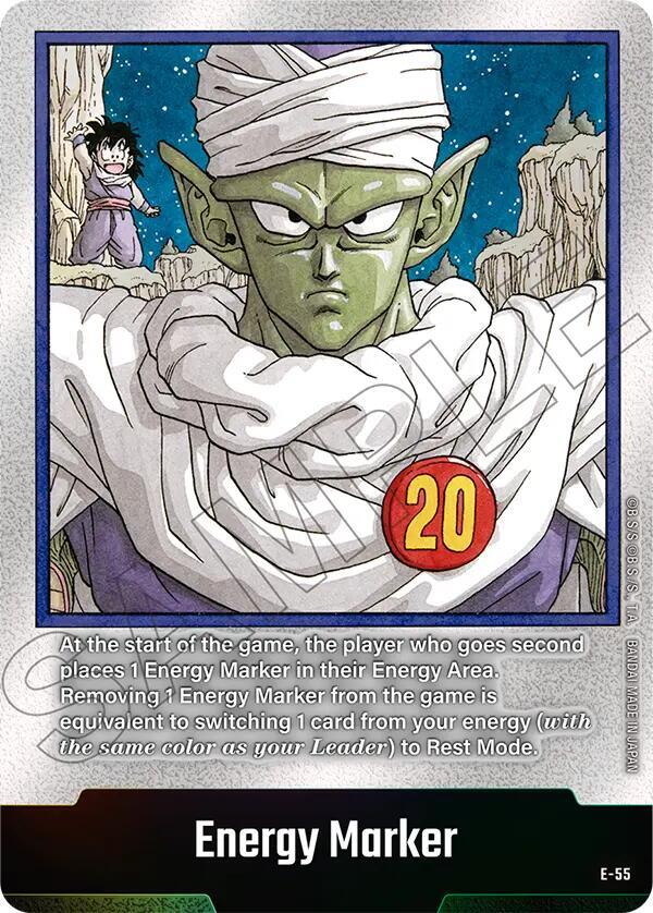 Energy Marker E-55 card from Fusion World Energy Markers