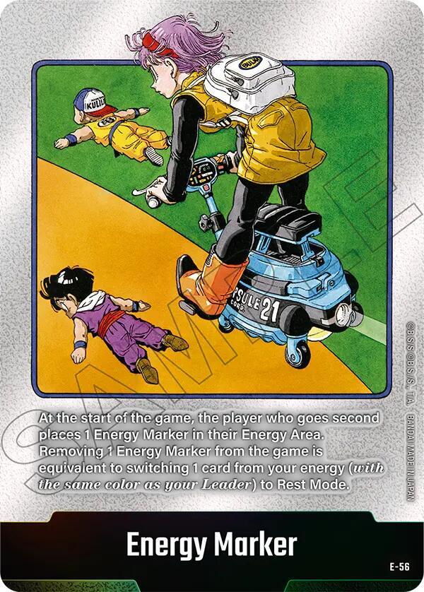 Energy Marker E-56 card from Fusion World Energy Markers