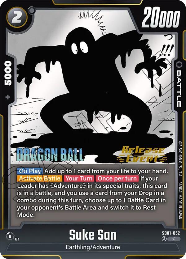Suke San SB01-052 card from Manga Booster 01 Release Event Cards