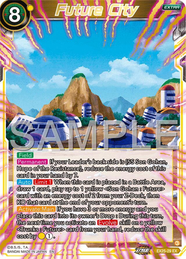 Future City EX25-29 card from Expansion Deck Box Set 25: Premium Anniversary Box 2025