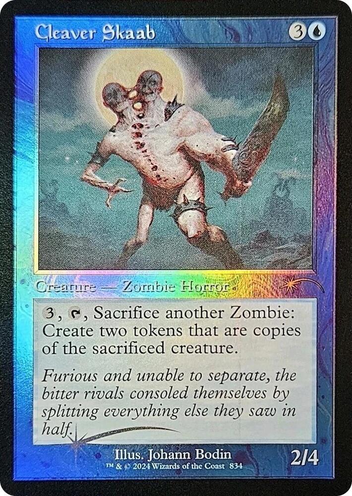 Cleaver Skaab (Retro Frame) 834 card from Secret Lair Drop Series