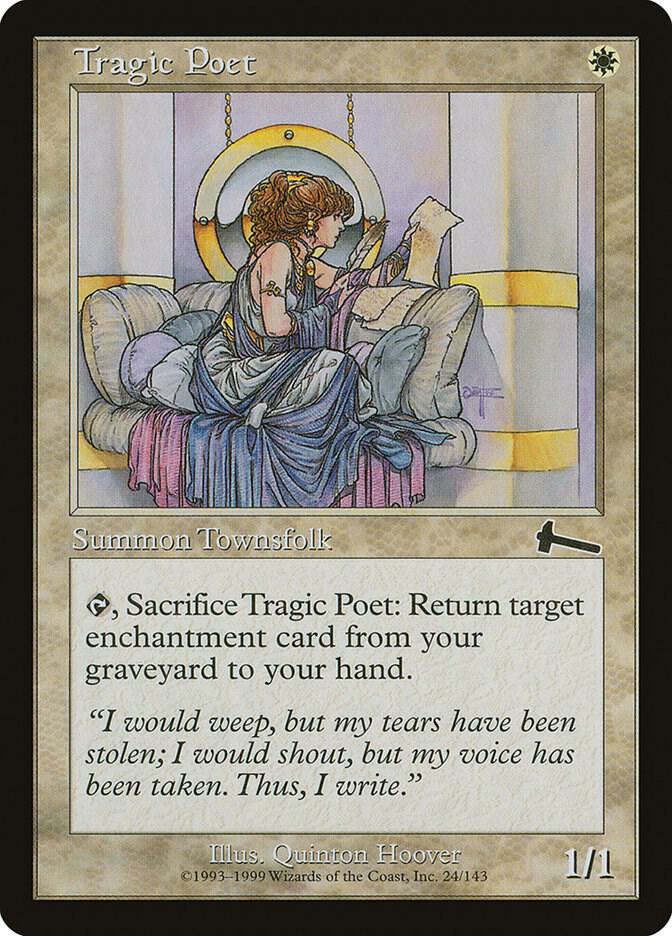 Tragic Poet 24 card from Urza's Legacy