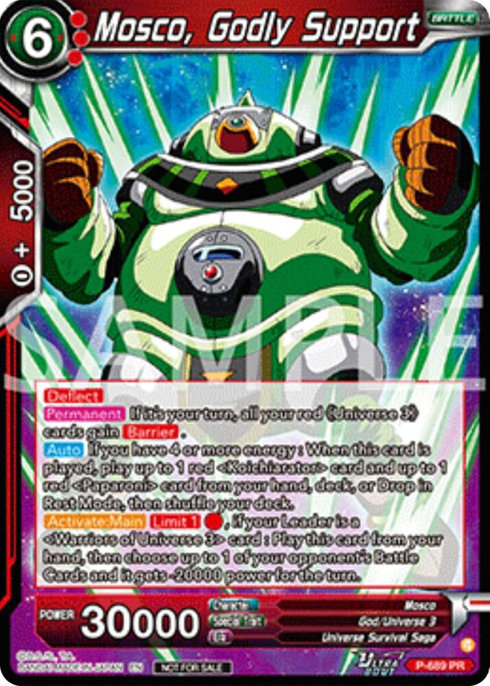 Mosco, Godly Support (Deluxe Pack 2025 Vol.2) P-689 card from Promotion Cards