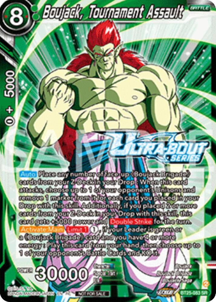 Boujack, Tournament Assault (Event Pack 17) BT25-083 card from Promotion Cards