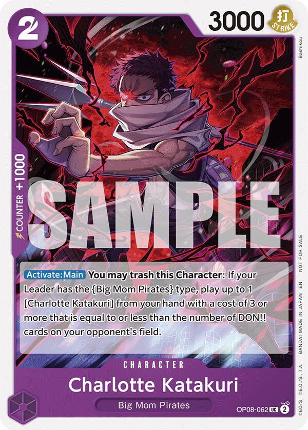 Charlotte Katakuri (Tournament Pack 2025 Vol. 3) OP08-062 card from One Piece Promotion Cards
