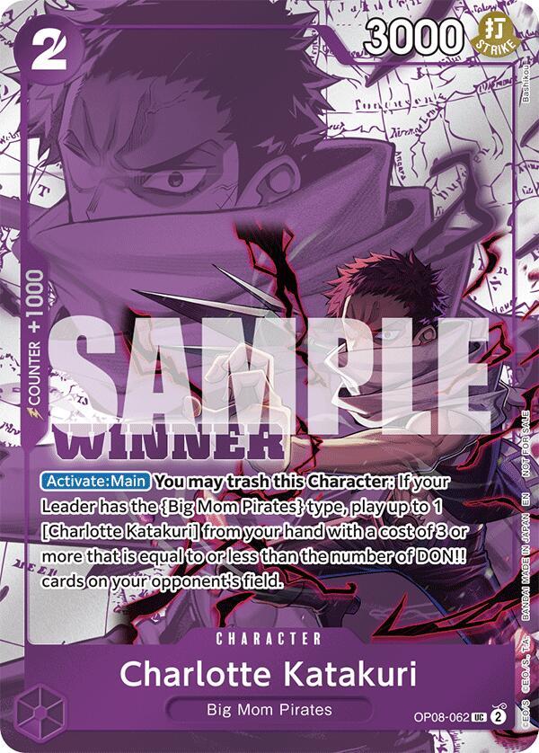 Charlotte Katakuri (Winner Pack 2025 Vol. 3) OP08-062 card from One Piece Promotion Cards