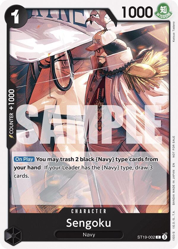 Sengoku (Tournament Pack 2025 Vol. 3) ST19-002 card from One Piece Promotion Cards