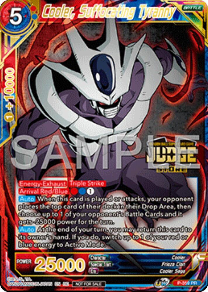 Cooler, Suffocating Tyrrany (Judge Pack Vol.17) (Store) P-359 card from Judge Promotion Cards