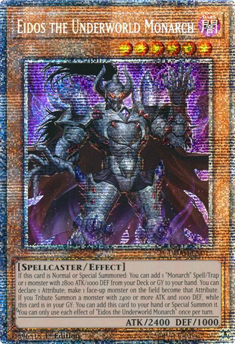 Eidos the Underworld Monarch (Starlight Rare) DUAD-EN017 card from Duelist's Advance