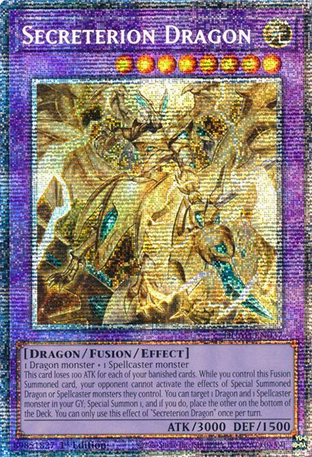 Secreterion Dragon (Starlight Rare) DUAD-EN037 card from Duelist's Advance