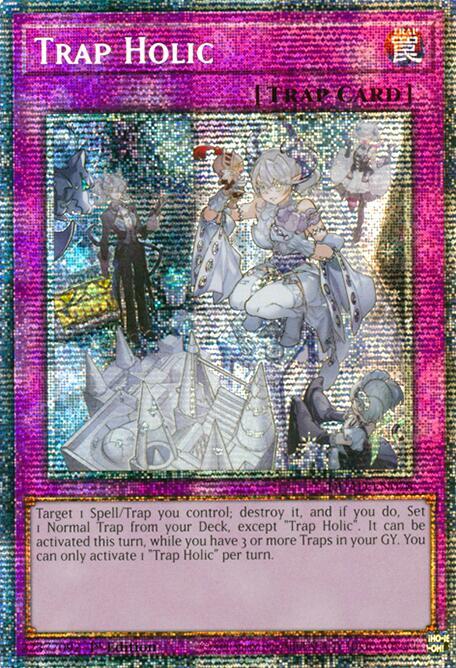 Trap Holic (Starlight Rare) DUAD-EN078 card from Duelist's Advance