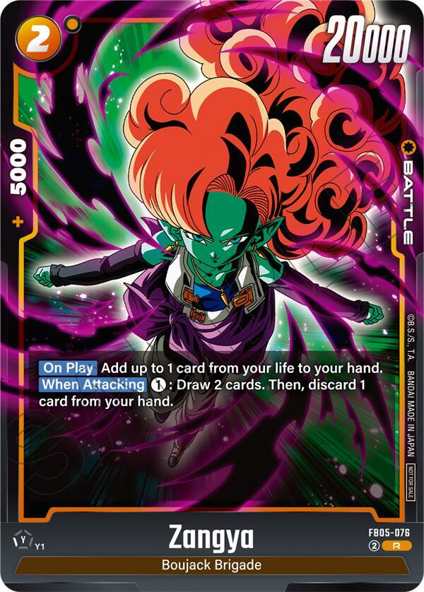 Zangya (Limited Pack 02) FB05-076 card from Tournament and Championship Promos