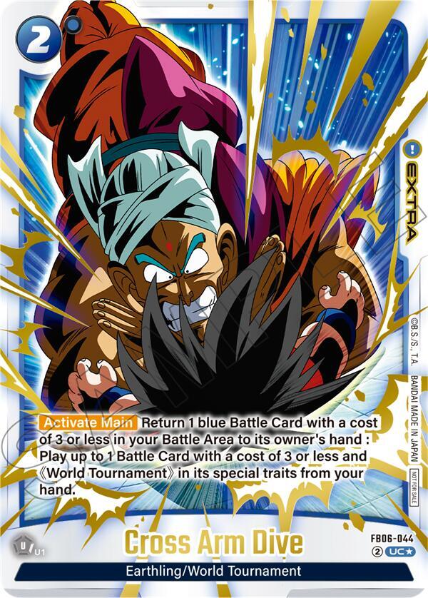 Cross Arm Dive (Limited Pack 02) (Alternate Art) FB06-044 card from Tournament and Championship Promos