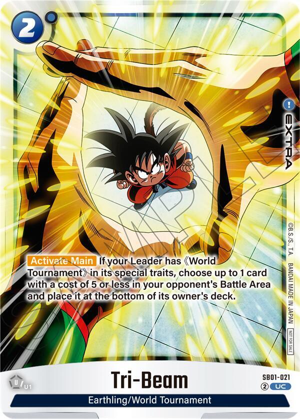 Tri-Beam (Limited Pack 02) SB01-021 card from Tournament and Championship Promos