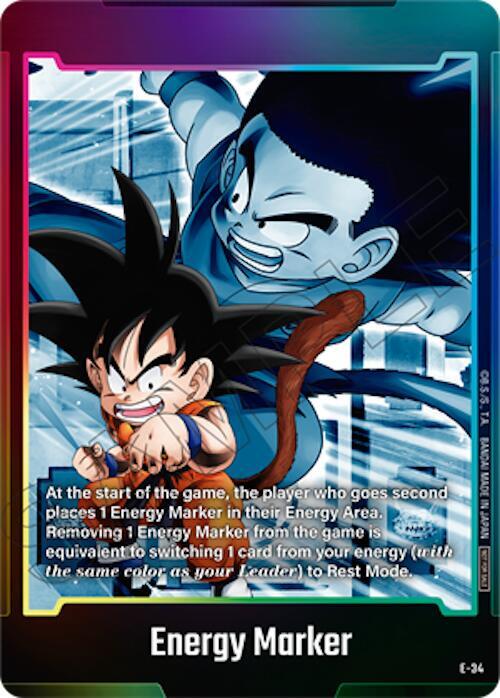 Energy Marker E-34 card from Fusion World Energy Markers