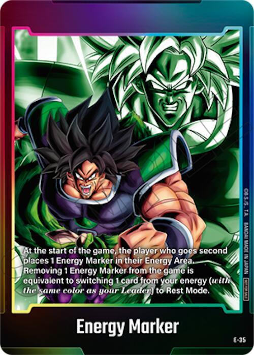 Energy Marker E-35 card from Fusion World Energy Markers