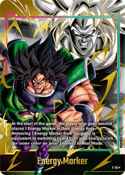 Energy Marker (Gold) E-35 card from Fusion World Energy Markers