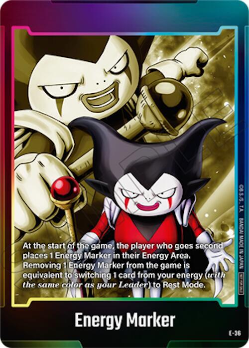 Energy Marker E-36 card from Fusion World Energy Markers