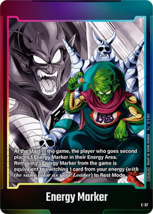 Energy Marker E-37 card from Fusion World Energy Markers