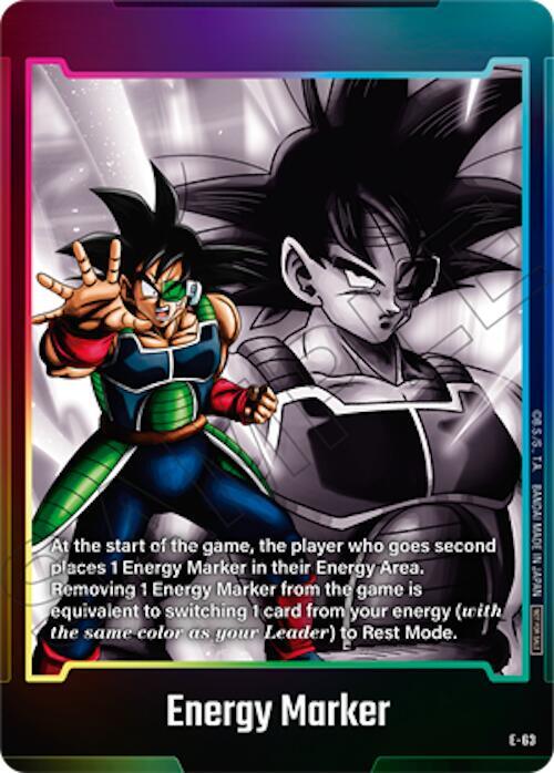 Energy Marker E-63 card from Fusion World Energy Markers