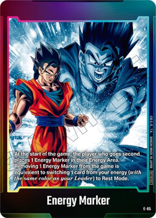 Energy Marker E-65 card from Fusion World Energy Markers