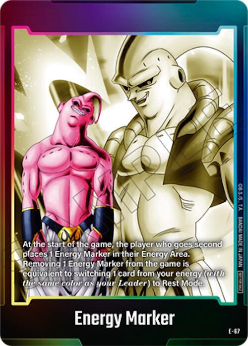 Energy Marker E-67 card from Fusion World Energy Markers