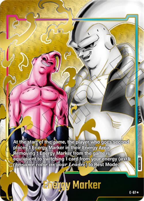 Energy Marker (Gold) E-67 card from Fusion World Energy Markers
