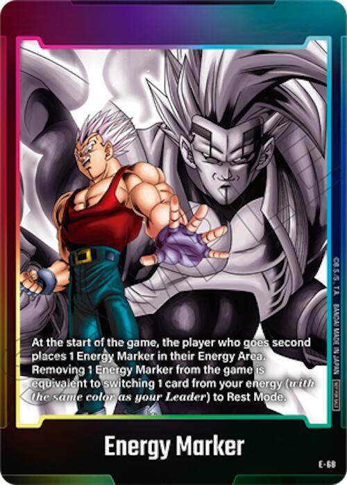 Energy Marker E-68 card from Fusion World Energy Markers