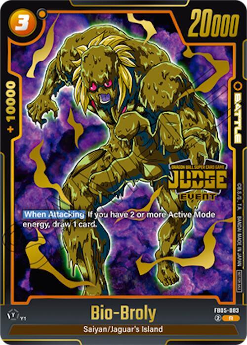 Bio-Broly (Judge Pack (Event Judge) 04) FB05-083 card from Tournament and Championship Promos