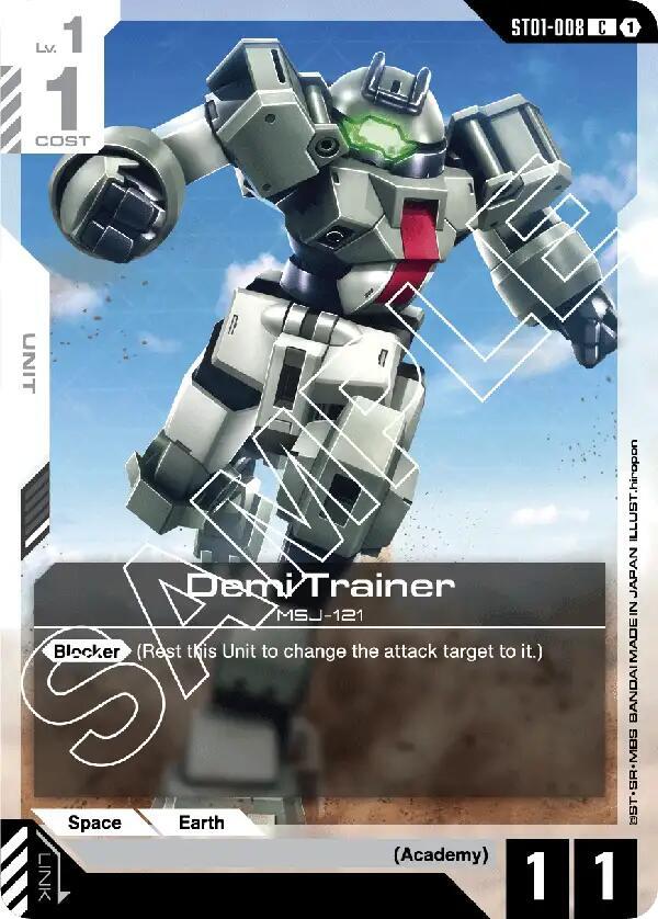 Demi Trainer ST01-008 card from Starter Deck 01: Heroic Beginnings