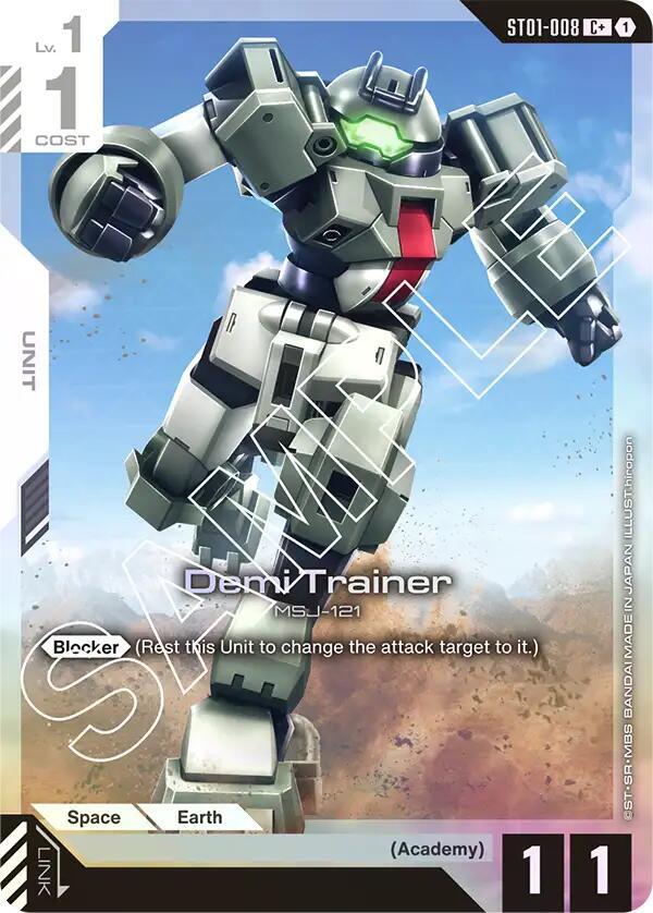 Demi Trainer (C+) ST01-008 card from Starter Deck 01: Heroic Beginnings