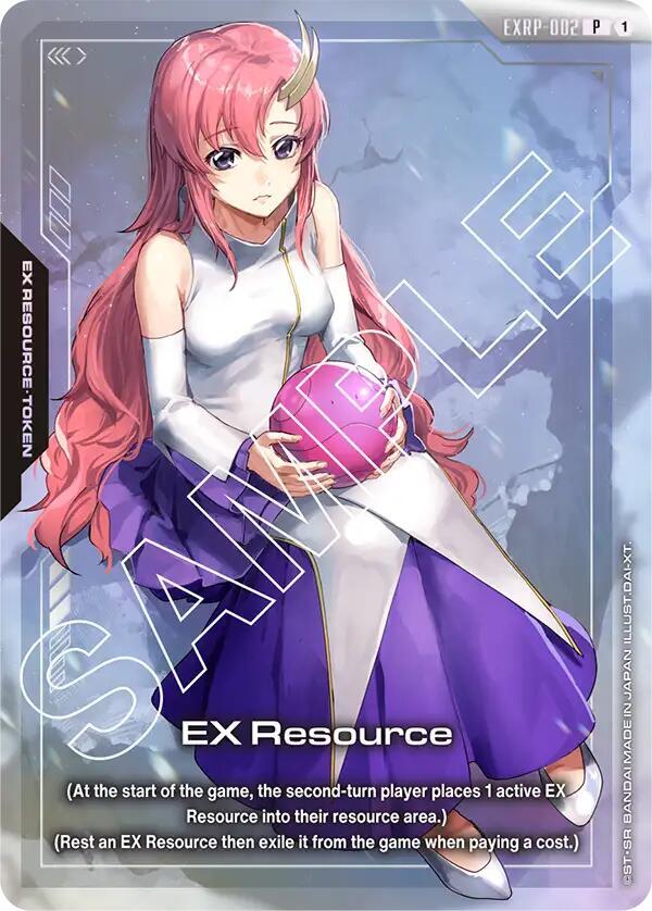 EX Resource (Mobile Suit Gundam SEED) EXRP-002 card from Promotional EX Resource Tokens