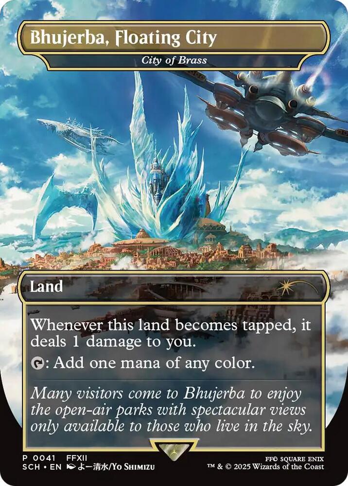 Bhujerba, Floating City - City of Brass 41 card from Game Day & Store Championship Promos