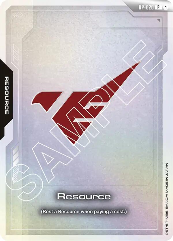 Resource (Asticassia School of Technology) RP-020 card from Promotional Resource Tokens