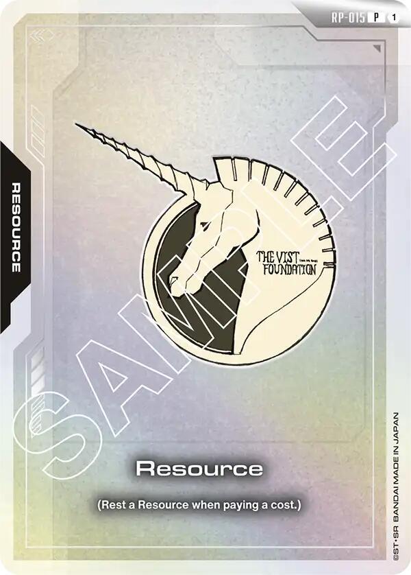 Resource (Vist Foundation) RP-015 card from Promotional Resource Tokens