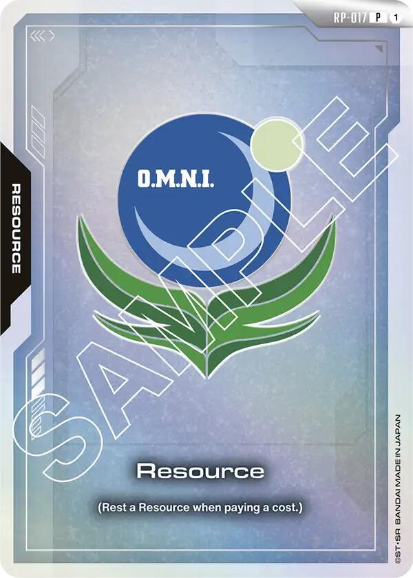 Resource (Earth Alliance) RP-017 card from Promotional Resource Tokens
