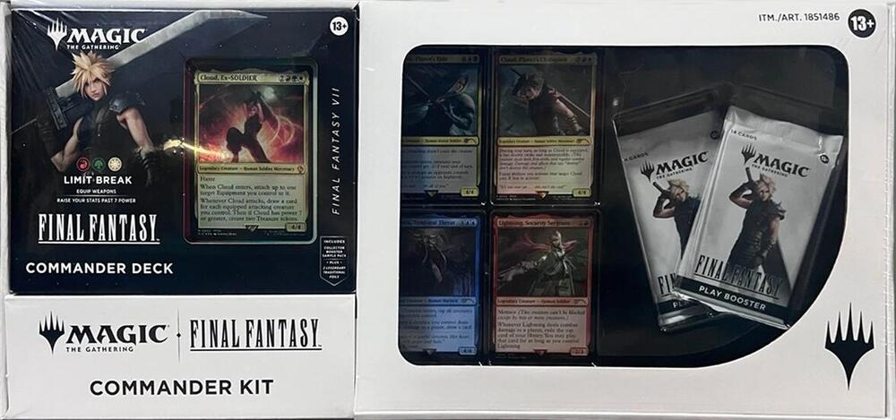 FINAL FANTASY Deluxe Commander Kit - Limit Break card from Commander: FINAL FANTASY