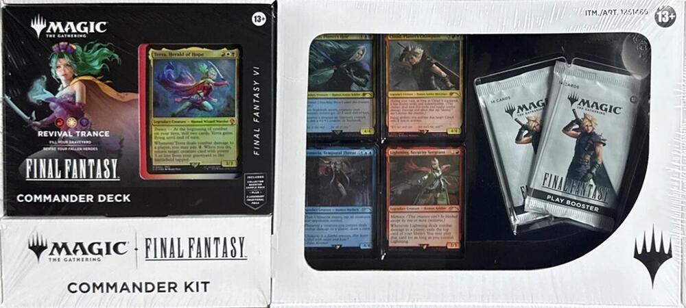 FINAL FANTASY Deluxe Commander Kit - Revival Trance card from Commander: FINAL FANTASY