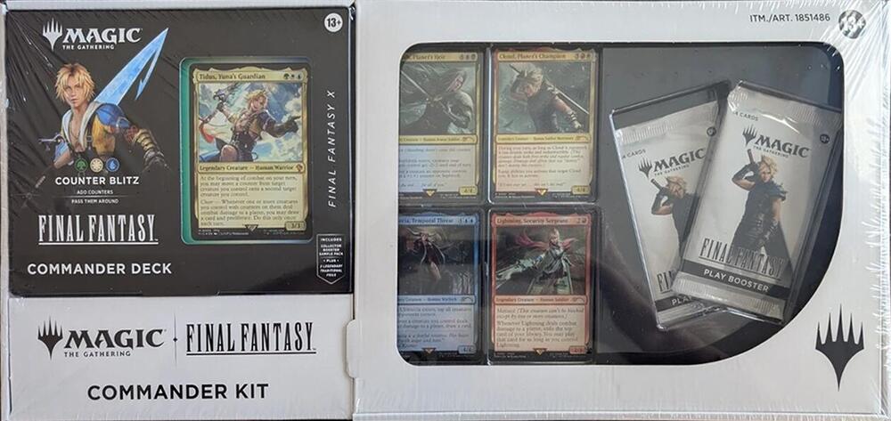 FINAL FANTASY Deluxe Commander Kit - Counter Blitz card from Commander: FINAL FANTASY