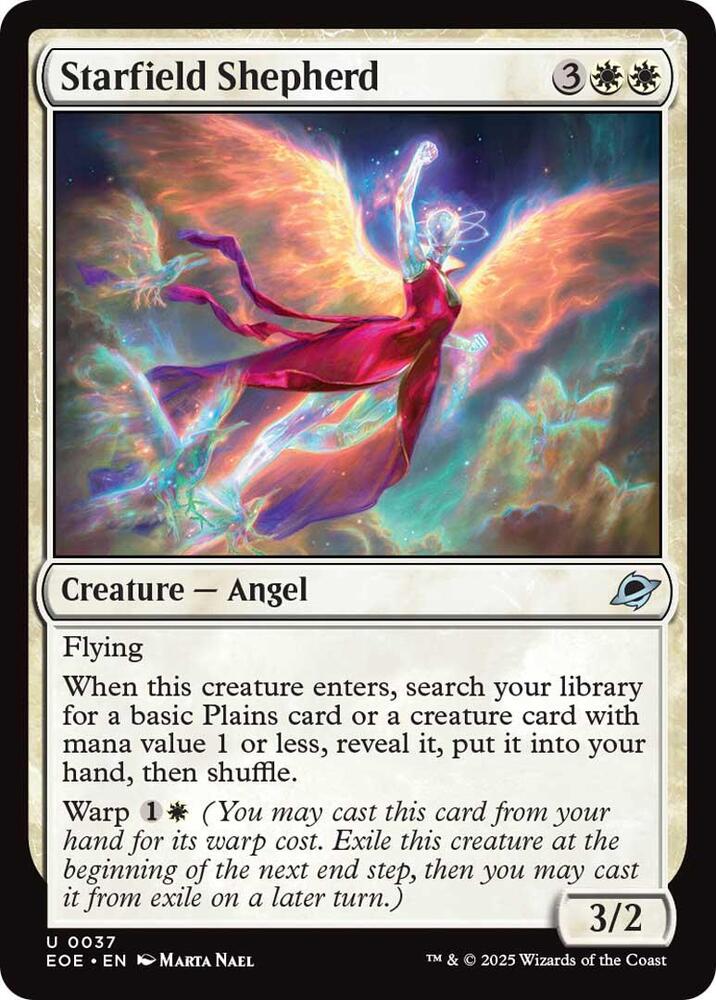 Starfield Shepherd 37 card from Edge of Eternities