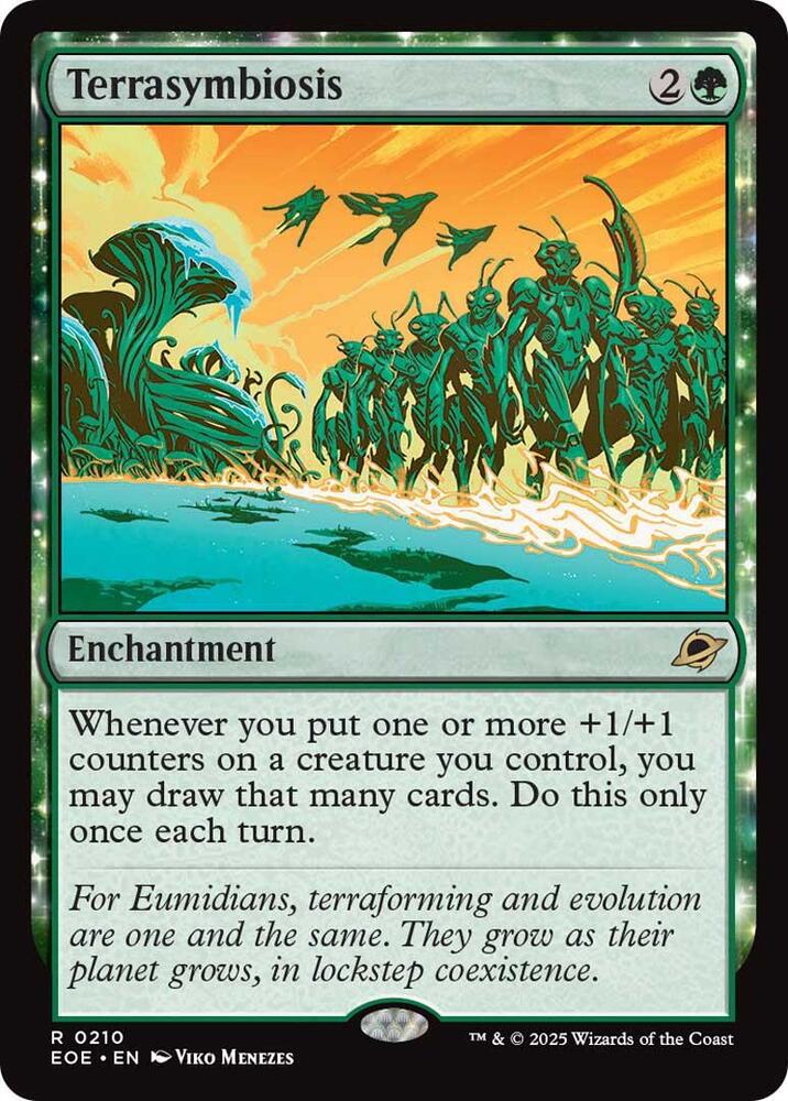 Terrasymbiosis 210 card from Edge of Eternities
