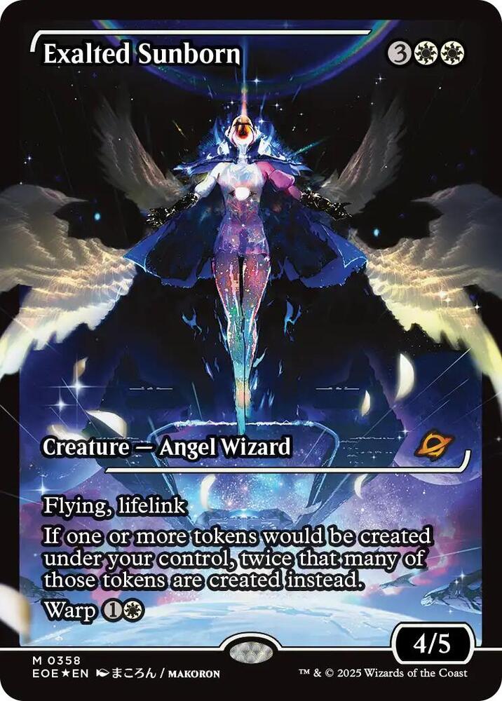 Exalted Sunborn (Showcase) 358 card from Edge of Eternities