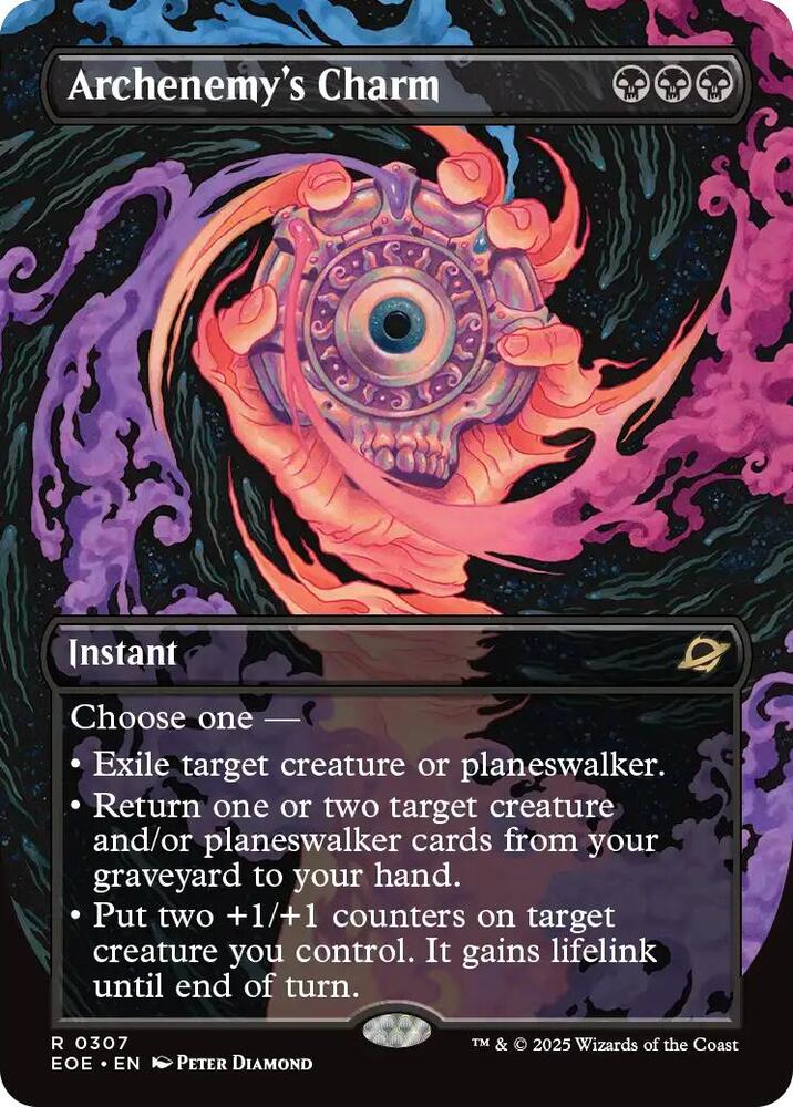 Archenemy's Charm (Borderless) 307 card from Edge of Eternities