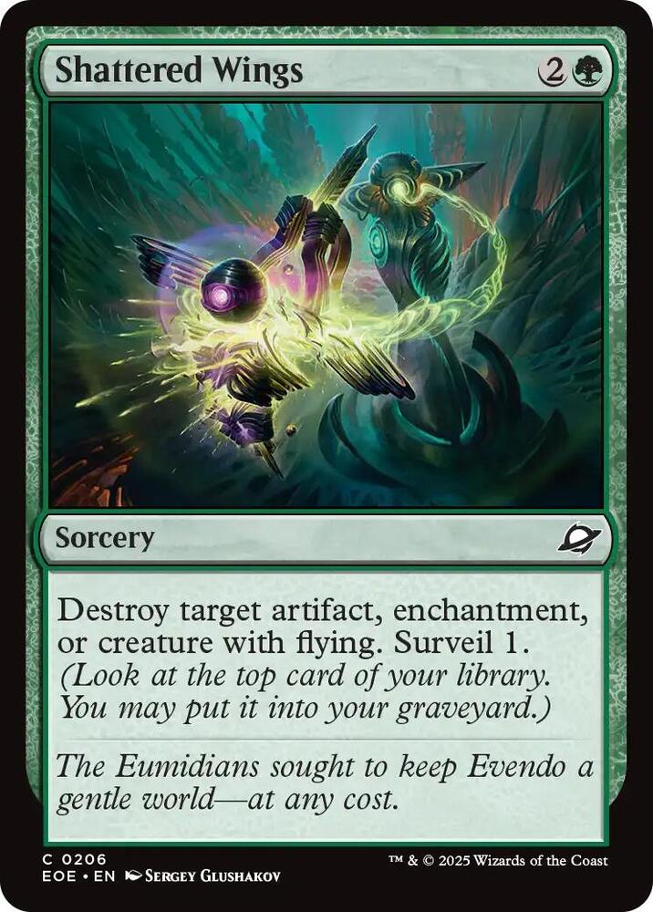 Shattered Wings 206 card from Edge of Eternities