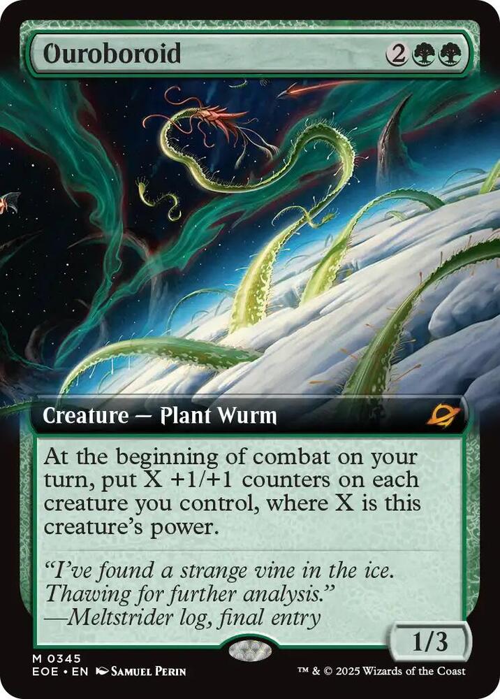 Ouroboroid (Extended Art) 345 card from Edge of Eternities